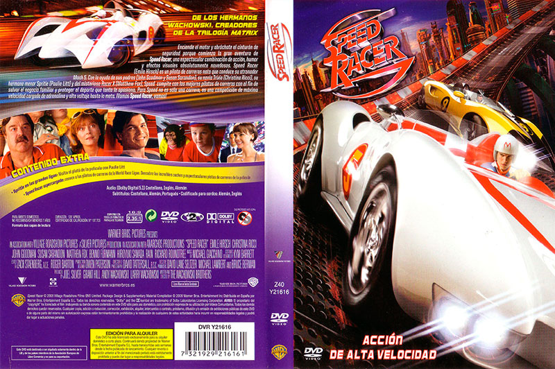 Sp Rac carat - Speed Racer [DVD9 Full] [Pal] [Esp/Ing/Ale] [5.1] [Sub:Esp/Ale/Por] [2008] [Accíón] [VS]