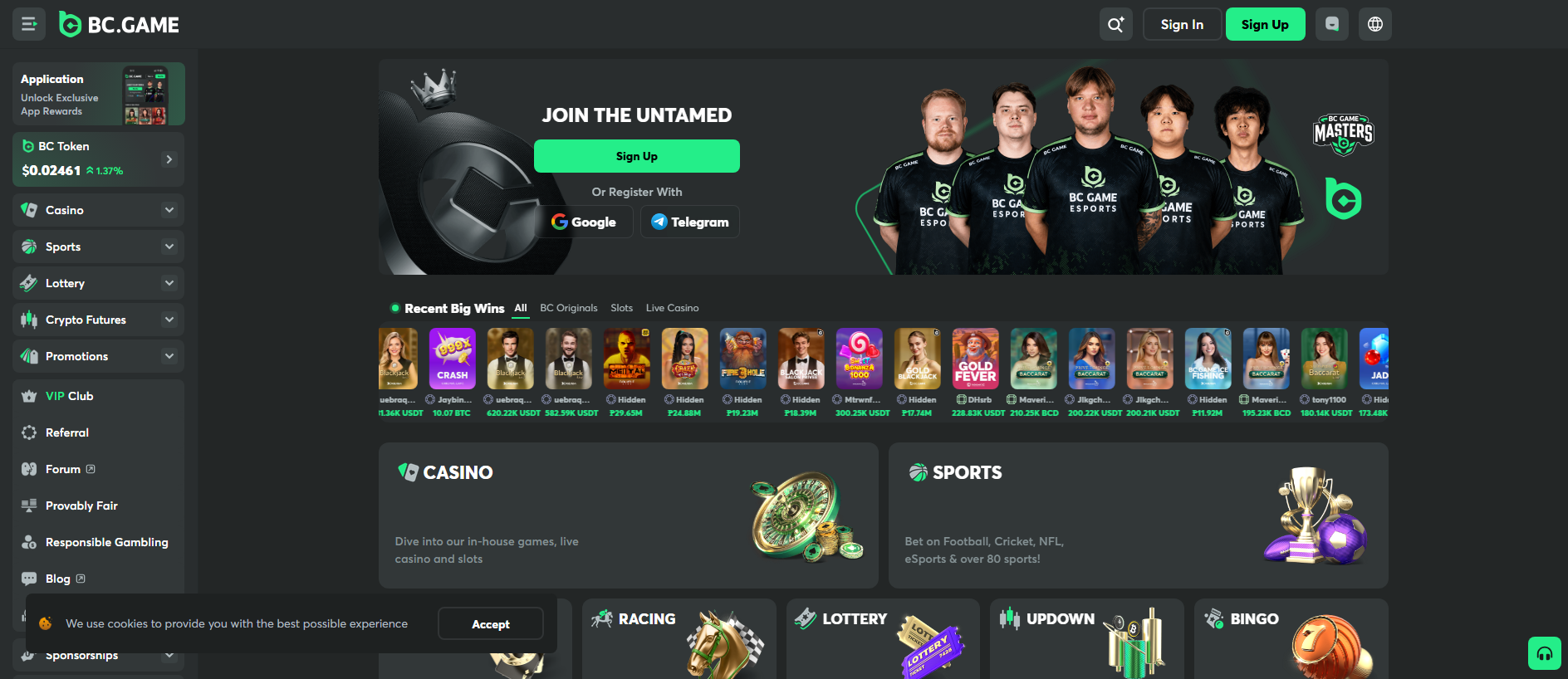 Screenshot of playglobal9.com