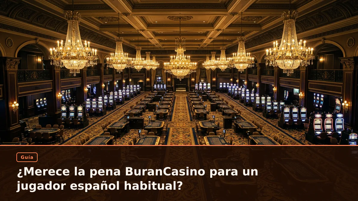 ¿Merece la pena BuranCasino para un jugador español habitual?