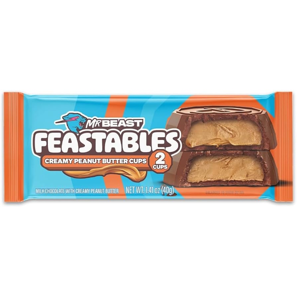 Peanut Butter Feastible x2caps Mr Beast