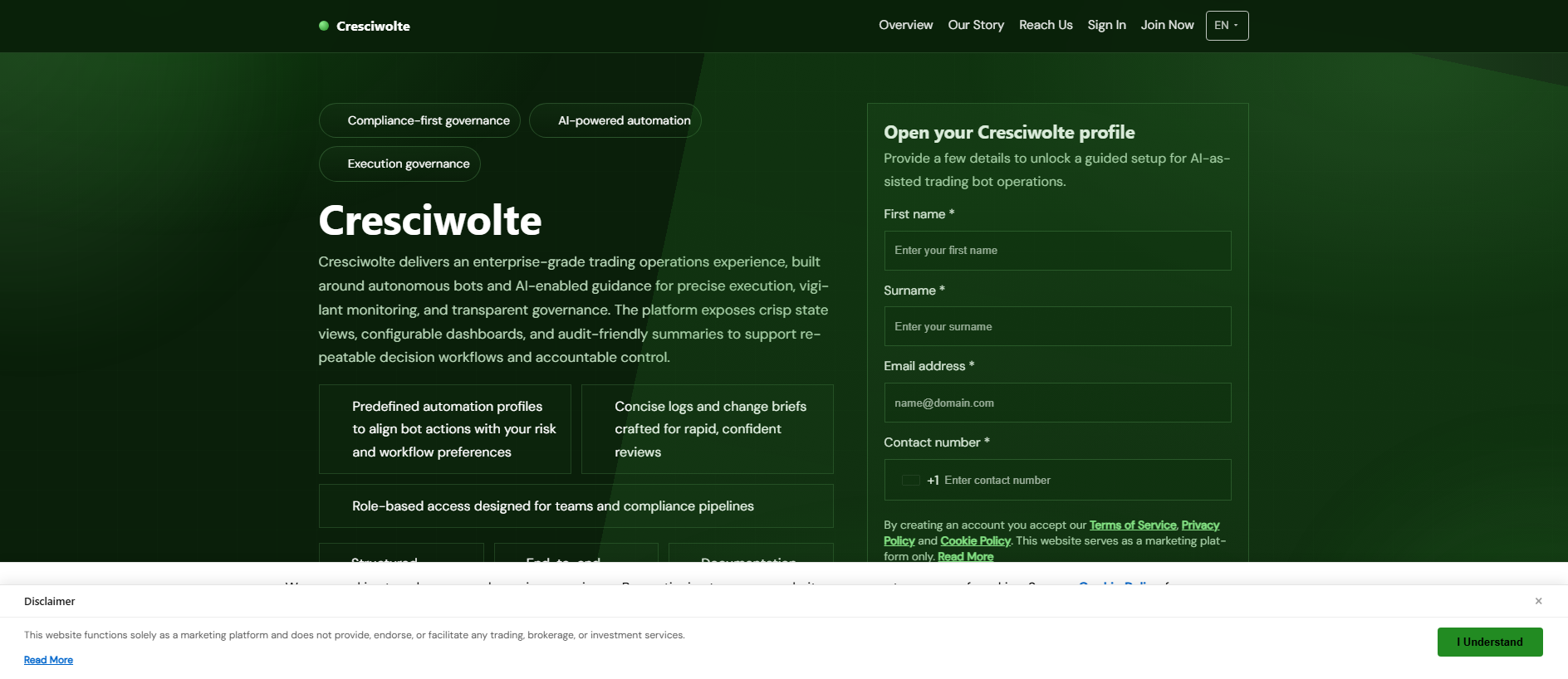 Stored capture of cresciwolte.com