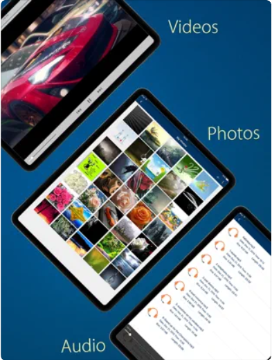 Folder Lock interface for iPad and iPhone securing notes