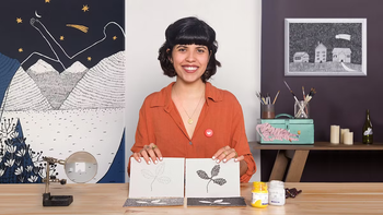 Domestika - Disegno creativo con inchiostro e gouache - Ita