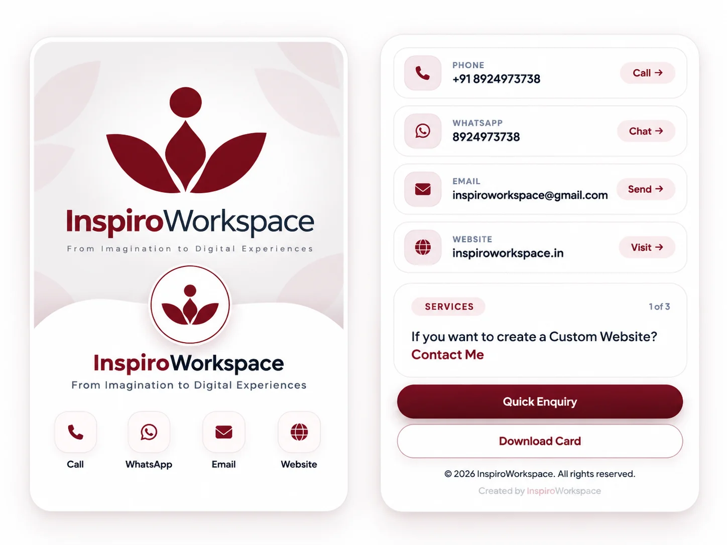 Digital Business Card