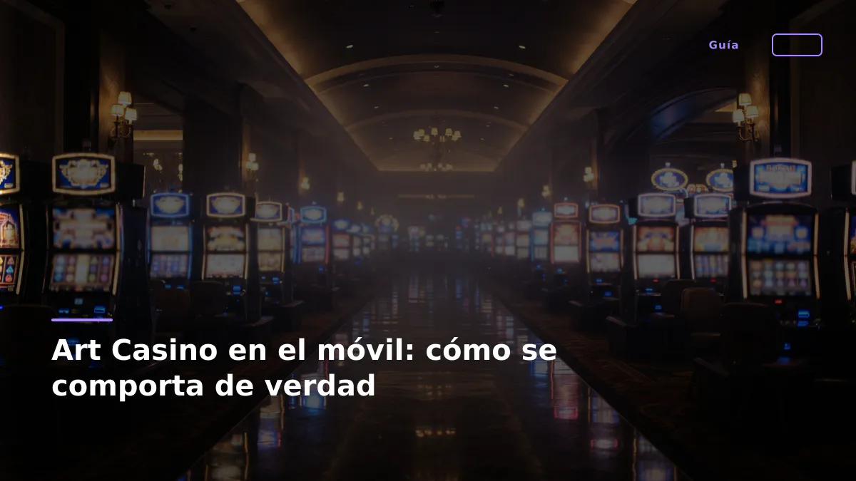Art Casino en el móvil: cómo se comporta de verdad