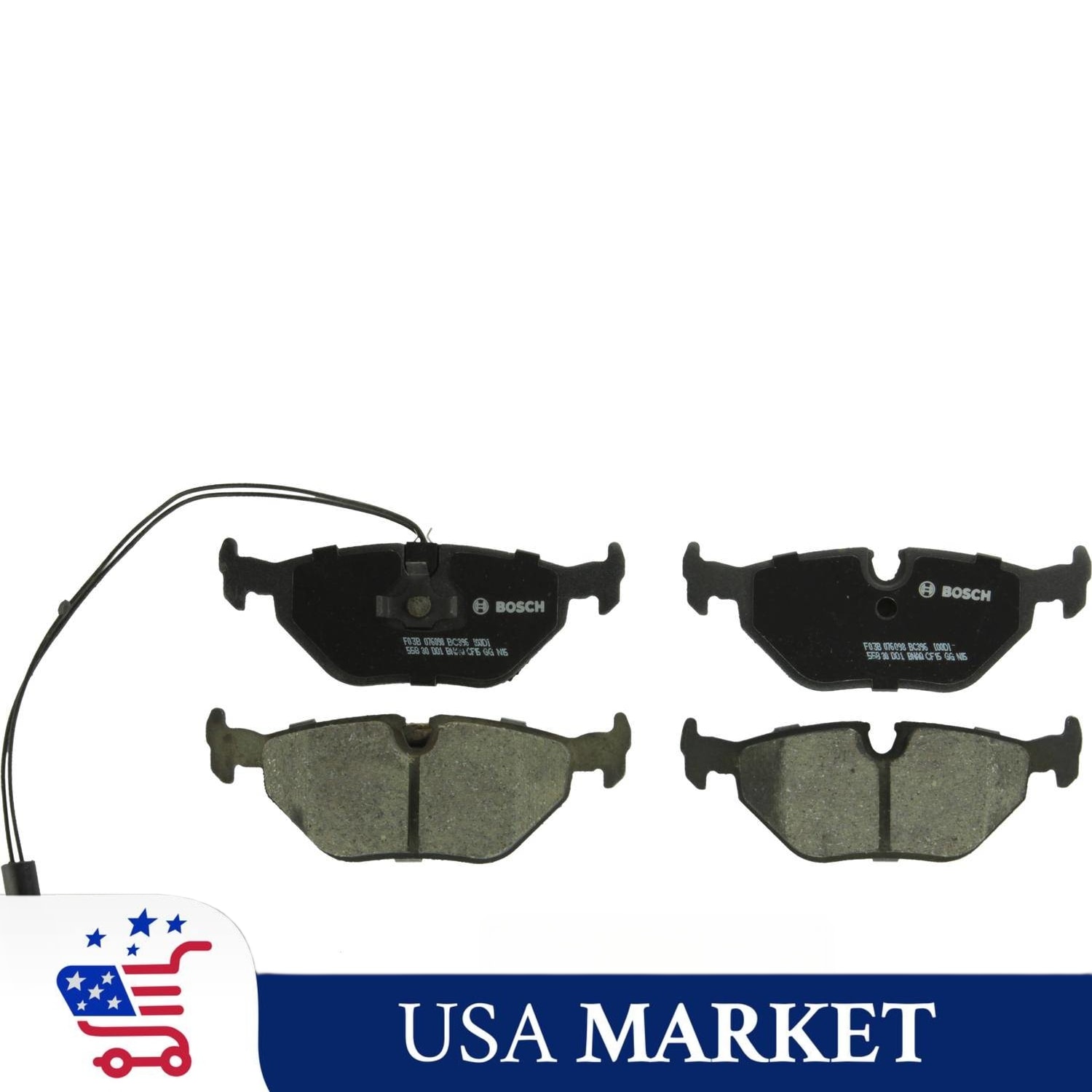 BOSCH Rear Brake Pads for Bmw M3 1988-2001 BC396
