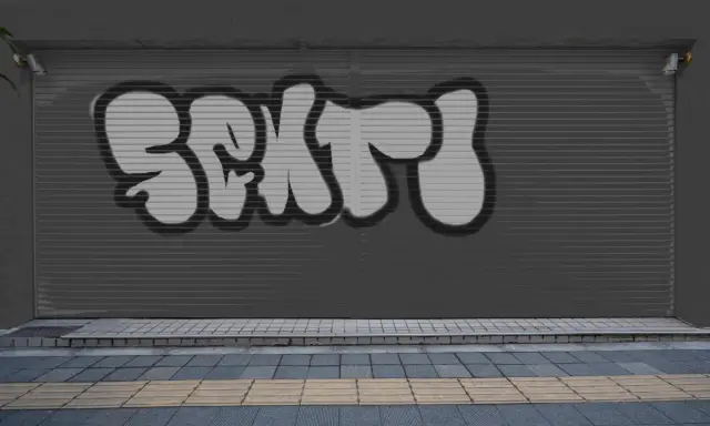 Graffiti artwork by Sento