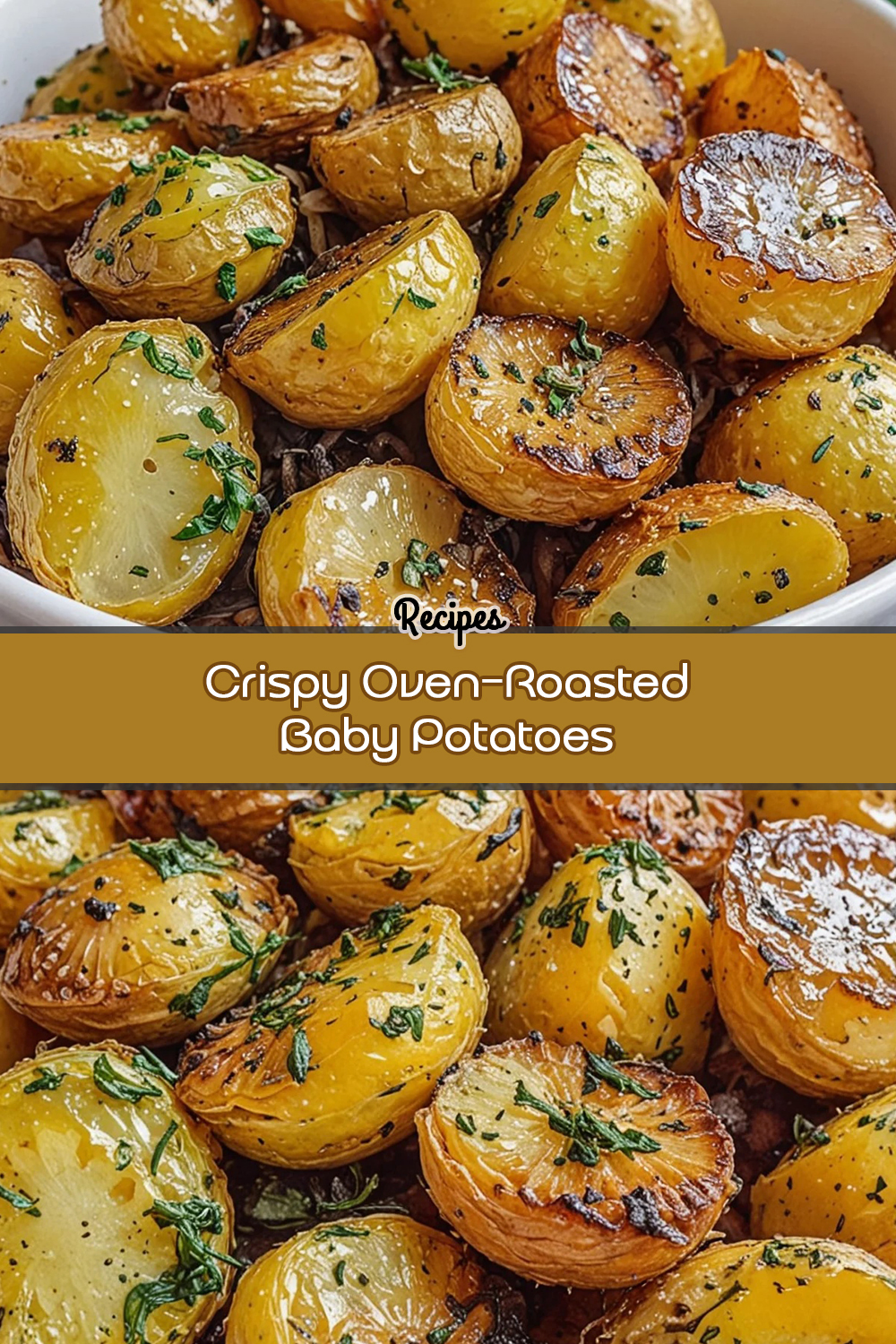 Crispy Oven-Roasted Baby Potatoes