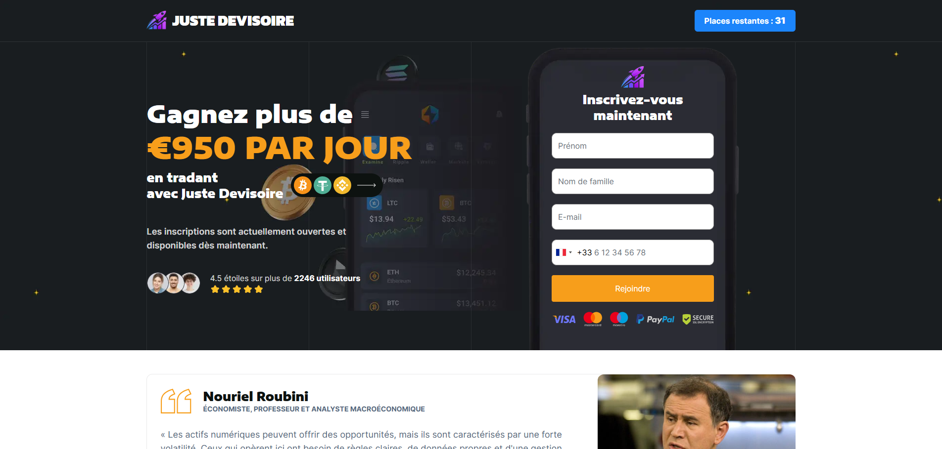 Screenshot of juste-devisoire-fr.com