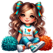 Cheerleader-dolphins