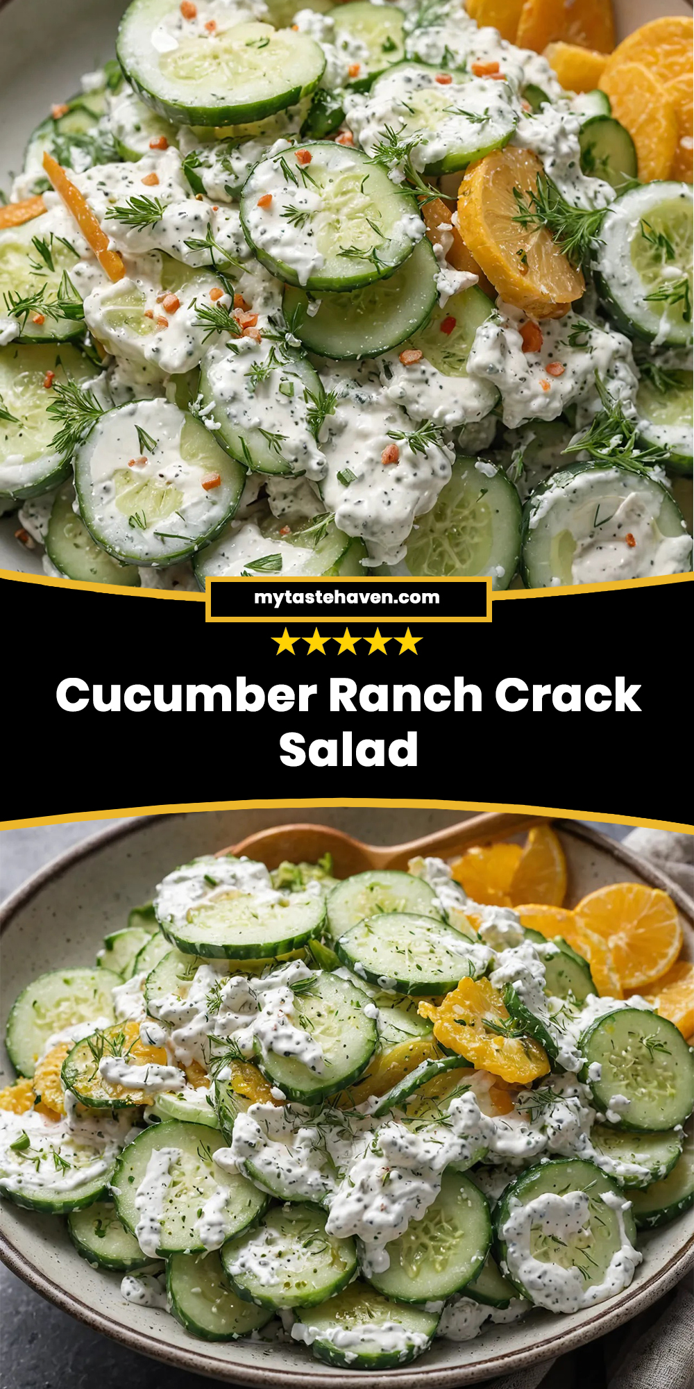 Cucumber Ranch Crack Salad