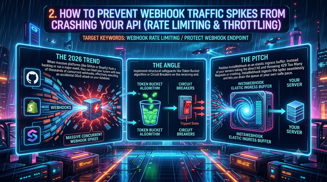 How To Prevent Webhook Traffic Spikes From Crashing Your API