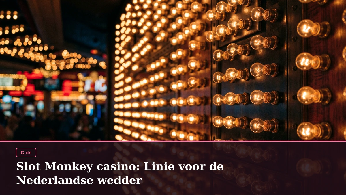 Slot Monkey casino: Linie voor de Nederlandse wedder
