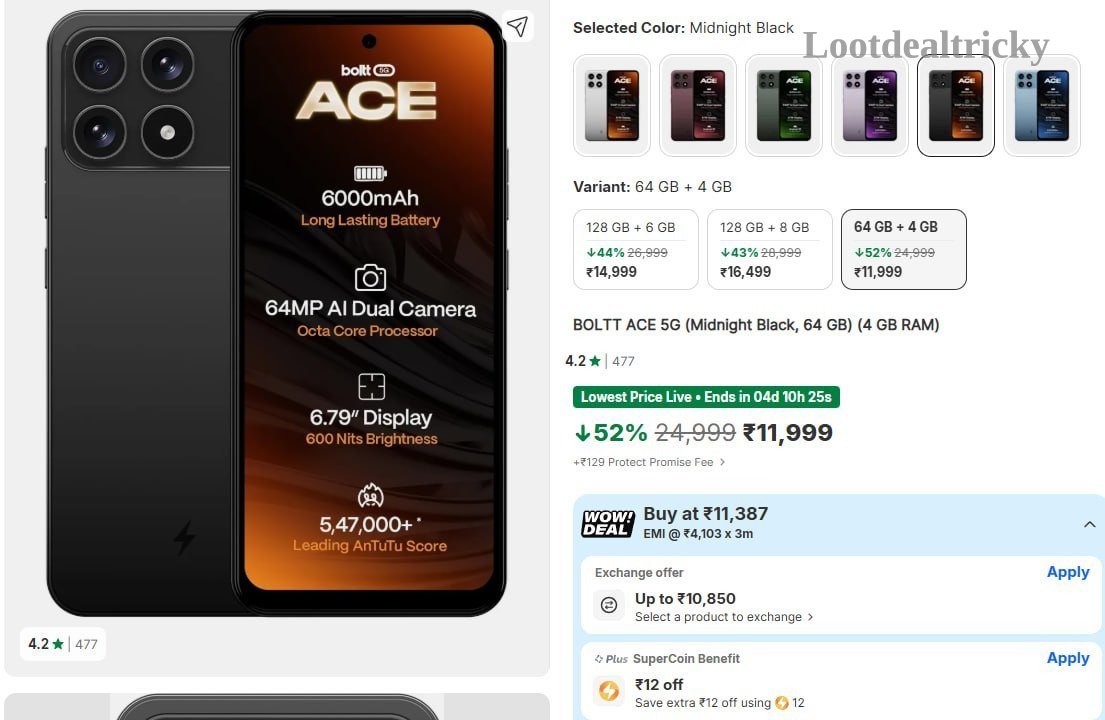 Bbd Price Is – Just ₹11999 | Huge Savings Offer