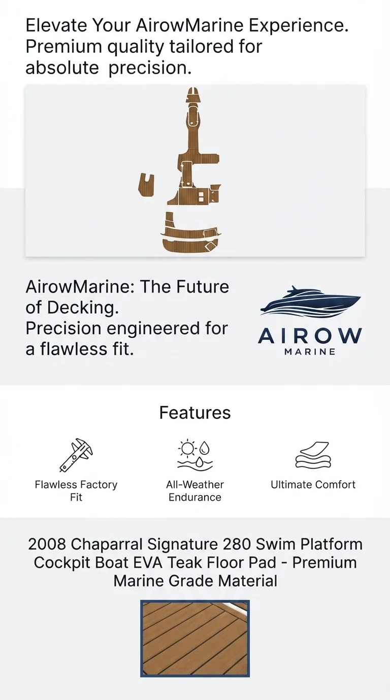 2008-chaparral-signature-280-eva-foam-faux-teak-boat-flooring detail