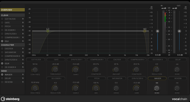 Steinberg Vocal Chain