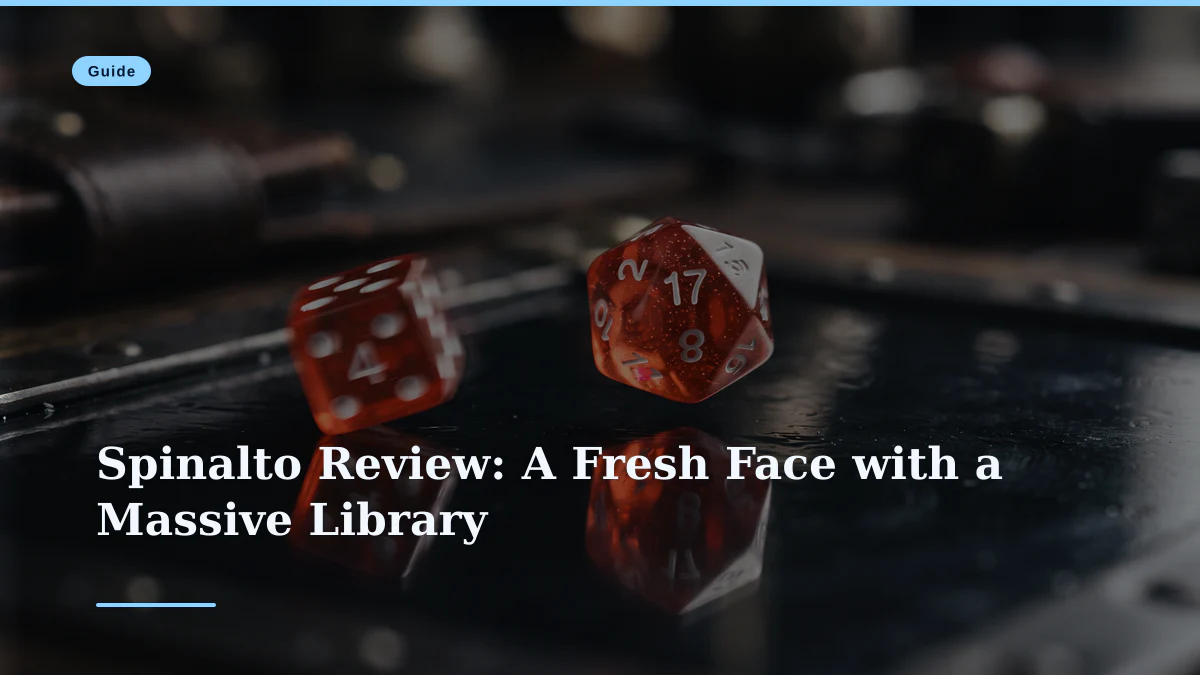 Spinalto Review: A Fresh Face with a Massive Library