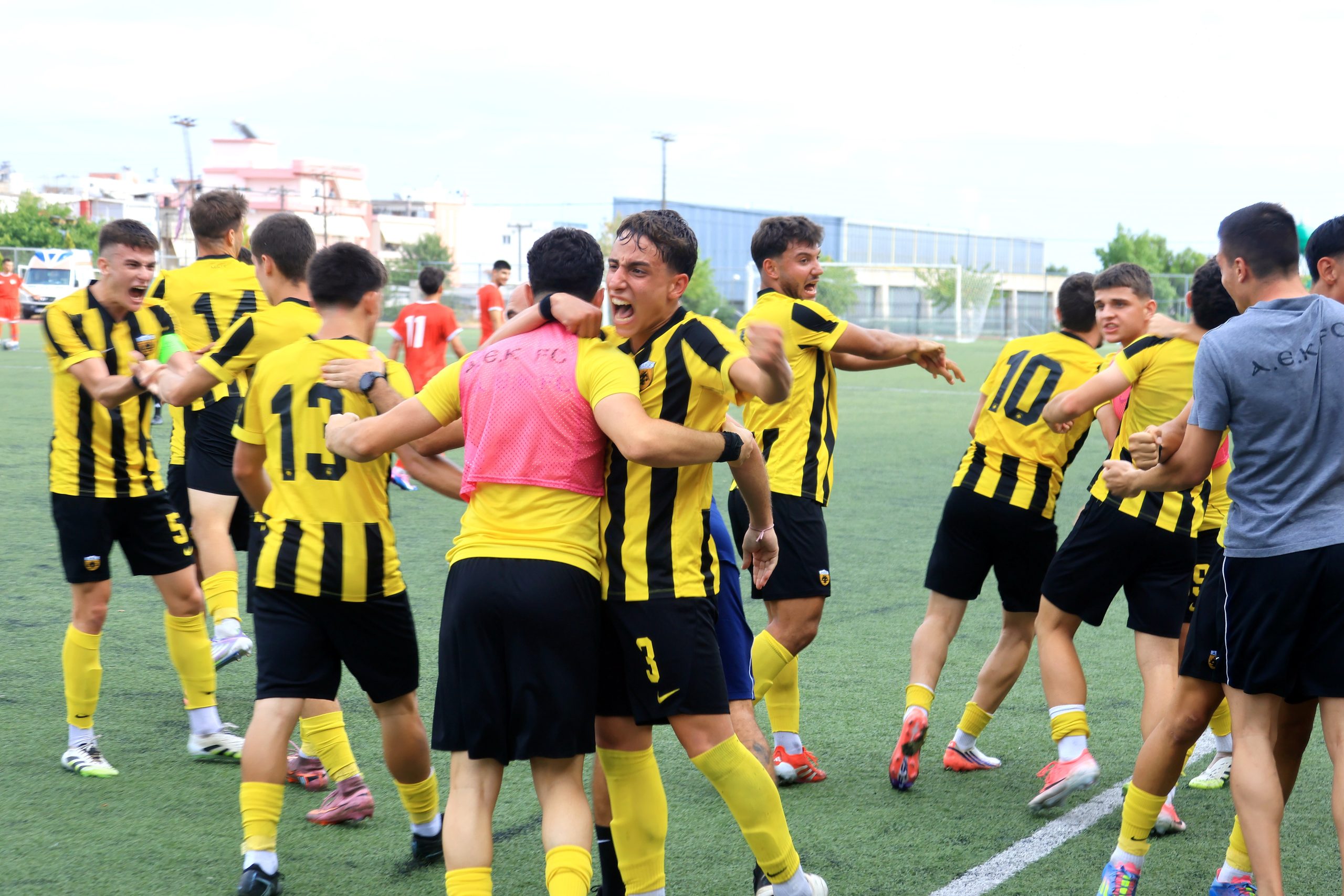 Η ΑΕΚ Κ19 «διέλυσε» με τεσσάρα την Καλαμάτα για το Κύπελλο