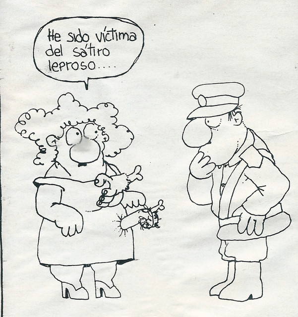 COMICO CHISTE DE SATIRO LEPROSO