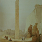 David-Roberts-Obelisk-At-Luxor