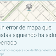 Waze Error incapaz