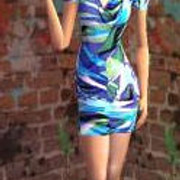 Draped-Mini