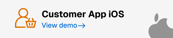 Customer iOS app
