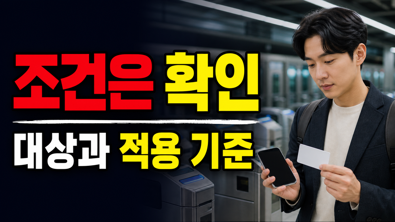 만 19세 이상 조건은 K-패스 모두의카드에도 적용될까? 대상 기준 점검 관련 핵심 정보를 상징적으로 보여주는 썸네일 이미지