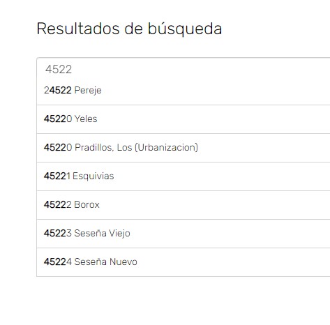 postcodes-results