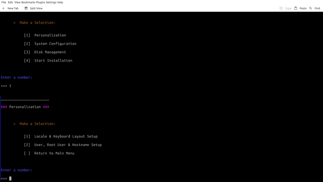 Personalization-Submenu