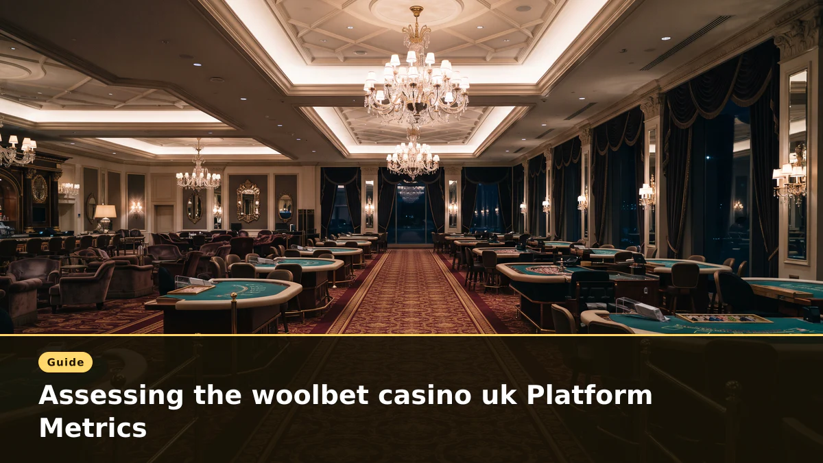 Assessing the woolbet casino uk Platform Metrics