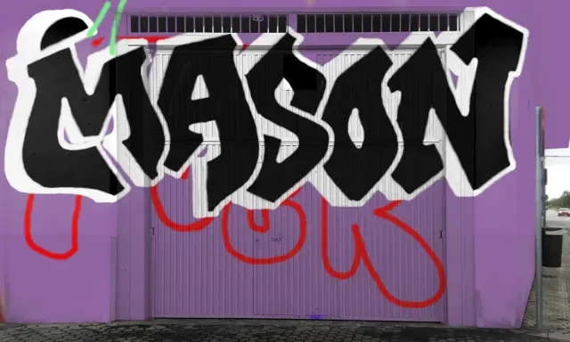 Graffiti artwork by Tkiz