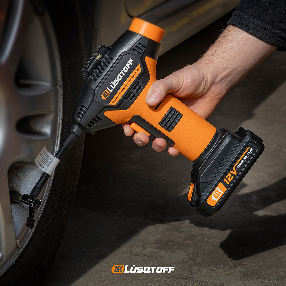 Inflador inalámbrico Lüsqtoff L150-8 con accesorios