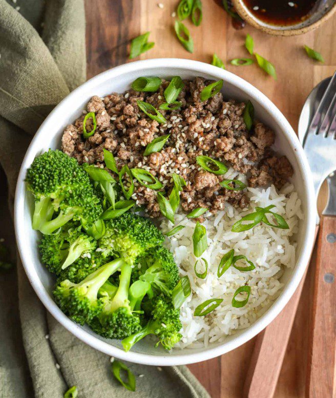 Meal Prep Ground Beef Teriyaki