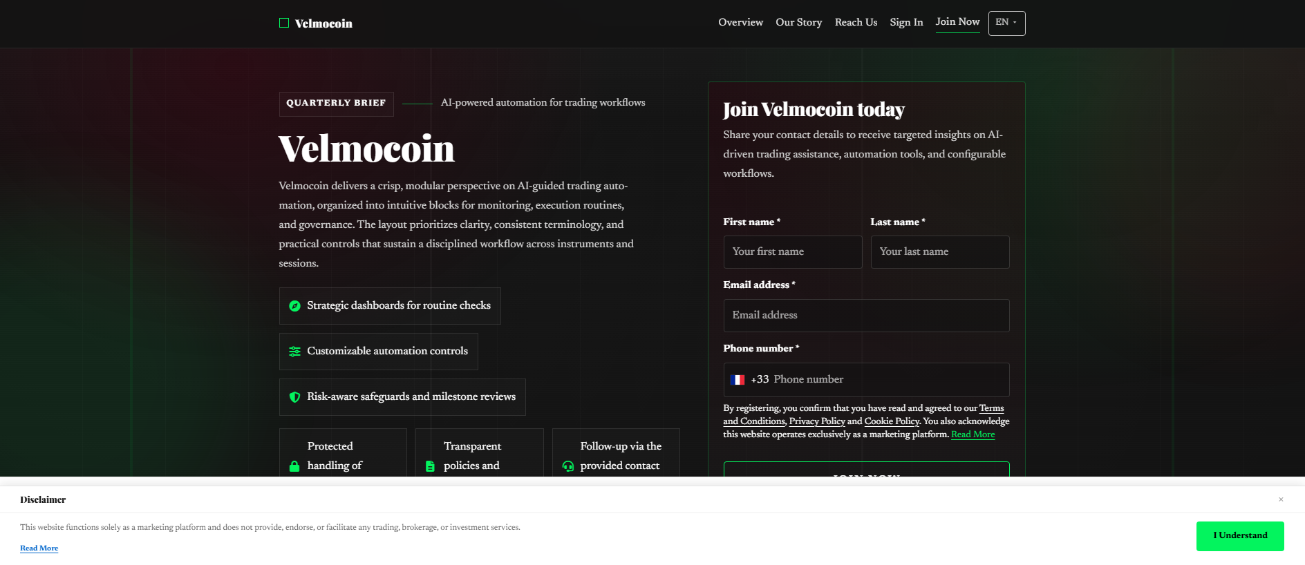 Stored capture of velmocoin-system.com