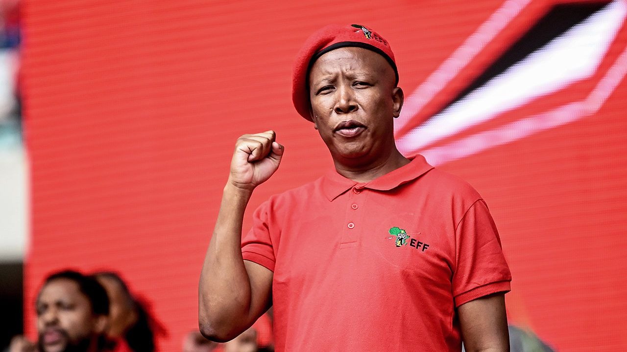 Afrique du Sud : Malema promet de porter l'aide sociale à 4 500 rands avant les municipales