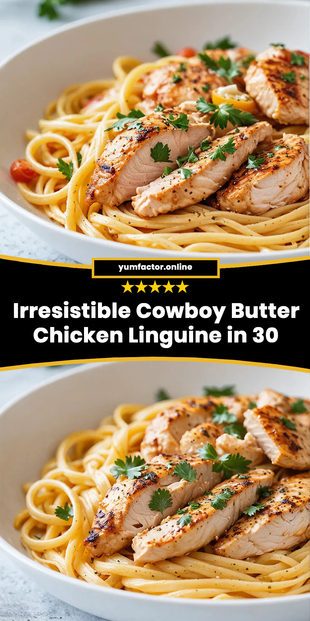Irresistible Cowboy Butter Chicken Linguine in 30 Minutes