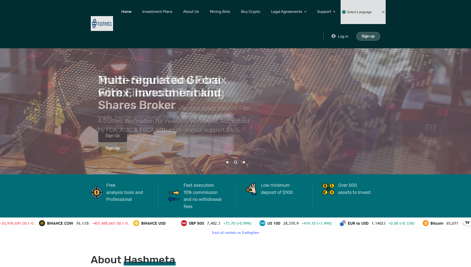 Screenshot of hashmeta.org