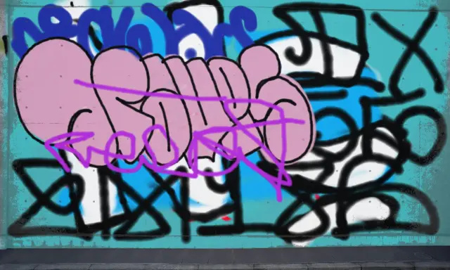 Graffiti artwork by AOSER275