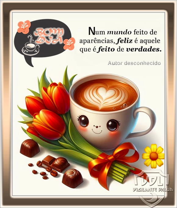 Um bom dia para si, abraço