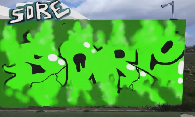 Graffiti artwork by Sore95