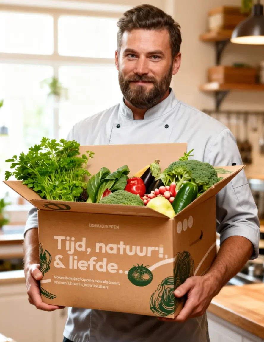 Bas van 't Veld - Maaltijdbox van Boerschappen -Vleeskopenbijdeboer.nl