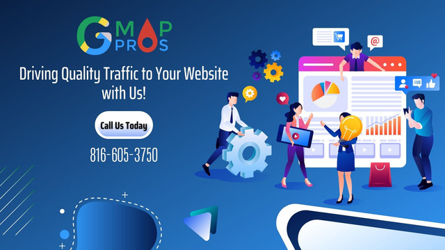 Improve online visibility, website traffic, and business growth by working with G Map Pros. We have helped businesses improve their keyword rankings, organic traffic, and leads. We schedule consultations and reports to keep you up-to-date with SEO campaign progress. Reach us @ 816-605-3750 to see how we can meet your goals.