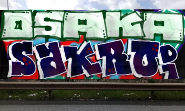 Graffiti artwork by osaka