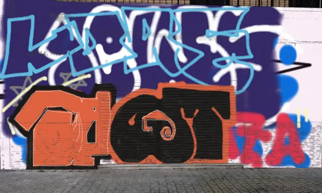 Graffiti artwork by taost