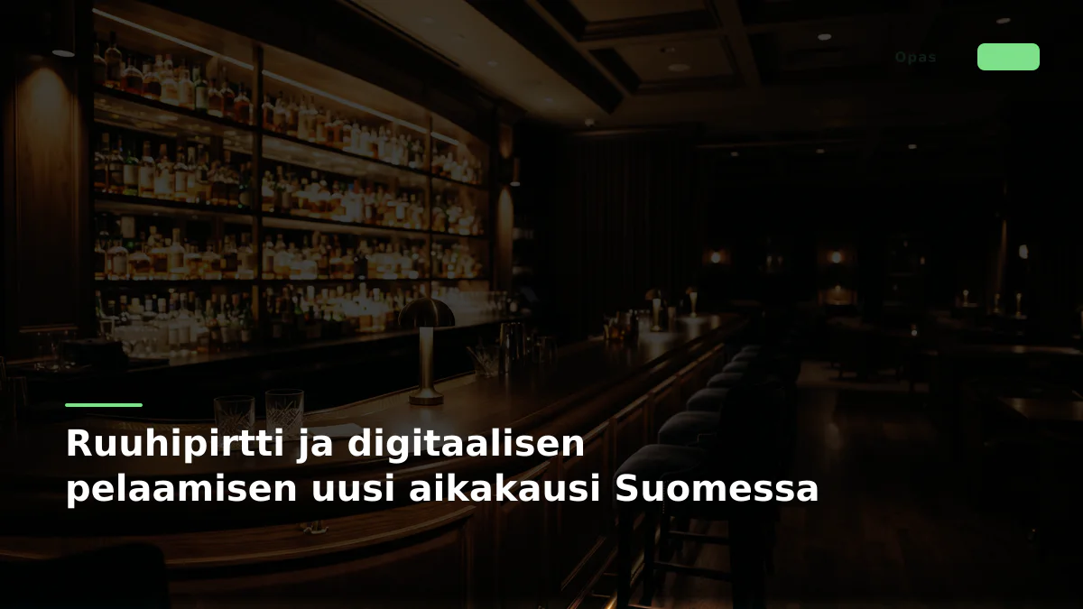 Ruuhipirtti ja digitaalisen pelaamisen uusi aikakausi Suomessa