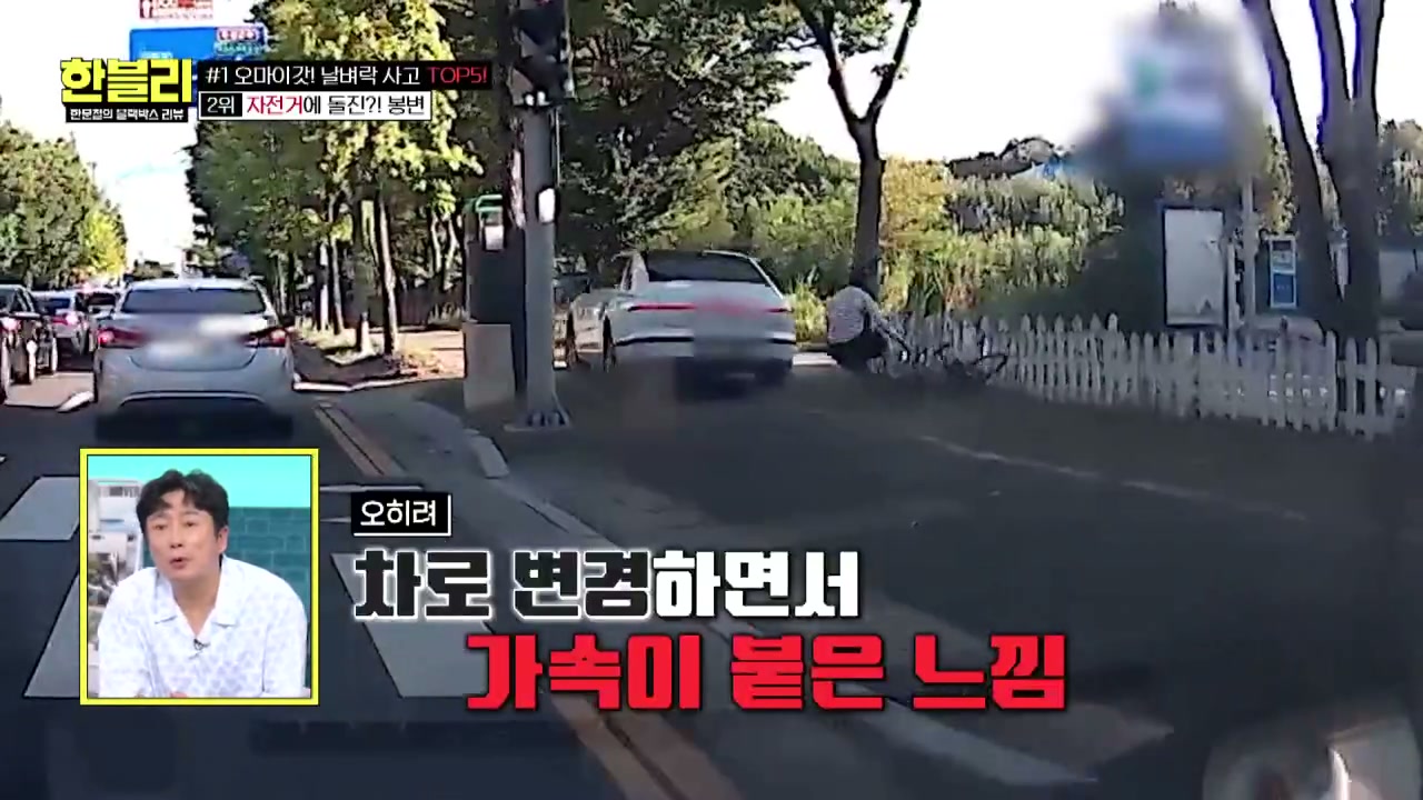 한블리 인도침범 자전거사고 추가 캡처 3