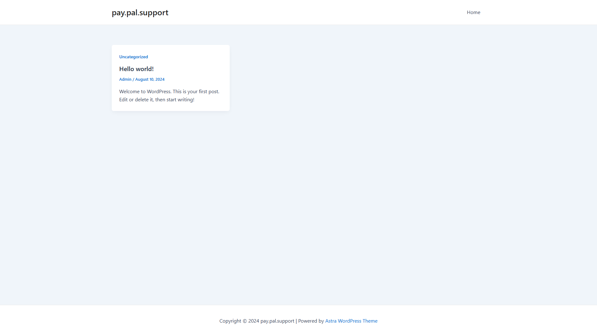 Stored screenshot of paypalsupport.pages.dev