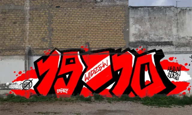 Graffiti artwork by vandald