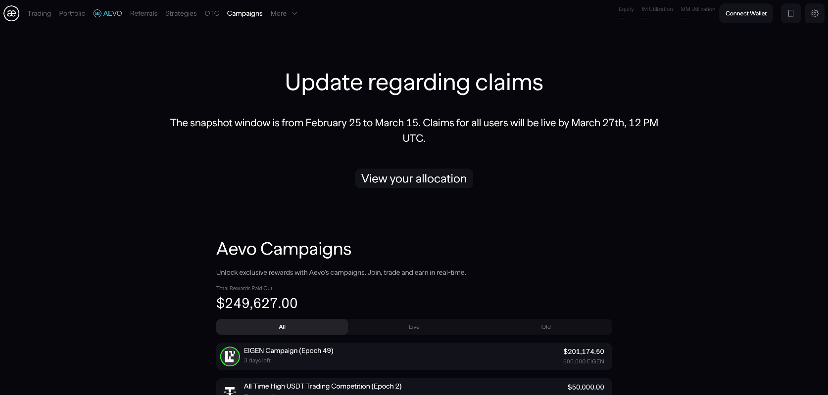 Stored capture of interface-aevo.xyz